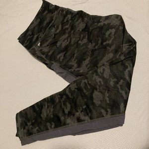 Fabletics Powerhold Camo Legging Mesh Side Panel